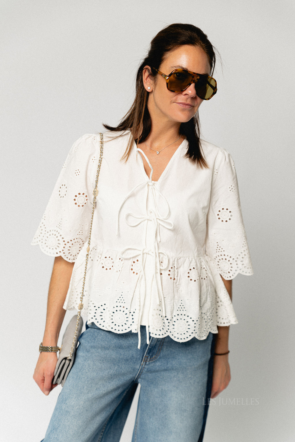 YASCornelia 2/4 tie top noos star white