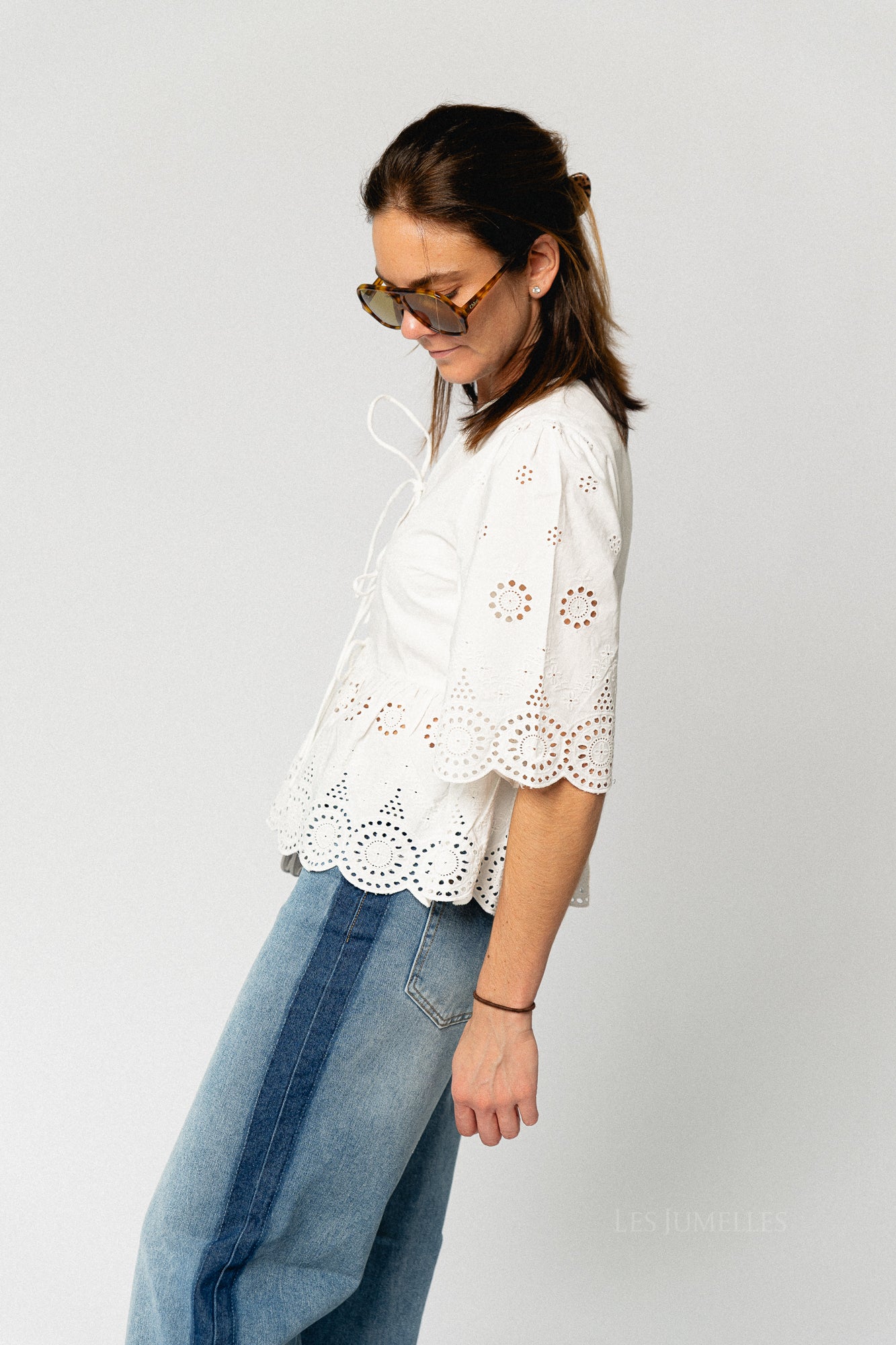 YASCornelia 2/4 tie top noos star white