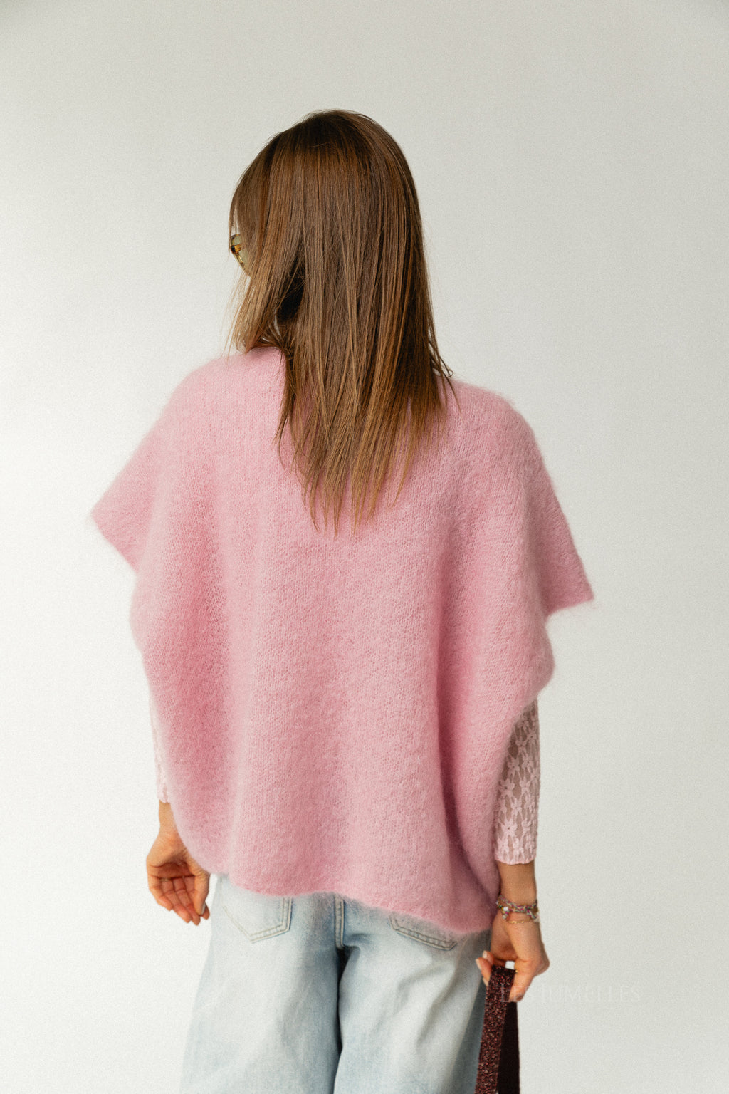 Odile jumper powder pink