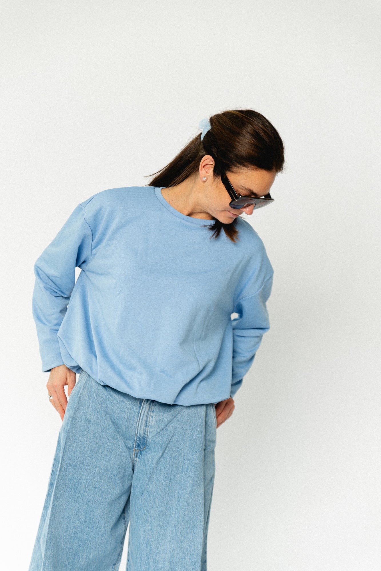 Syrah sweater sky blue