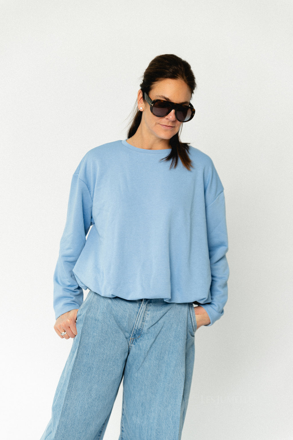 Syrah sweater sky blue