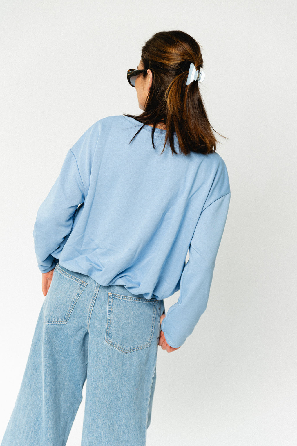 Syrah sweater sky blue