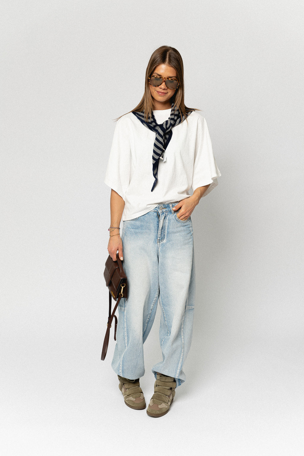 Helena oversized T-shirt white