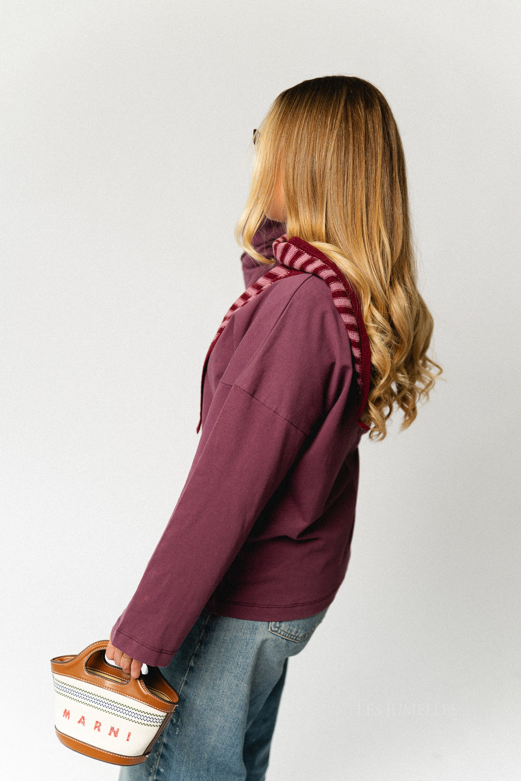 Manon longsleeve plum