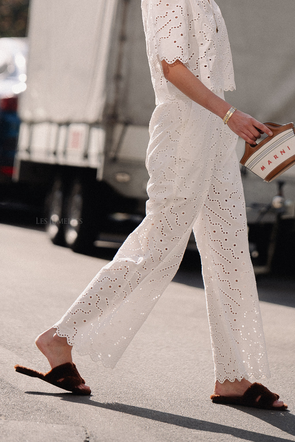Jane trousers white