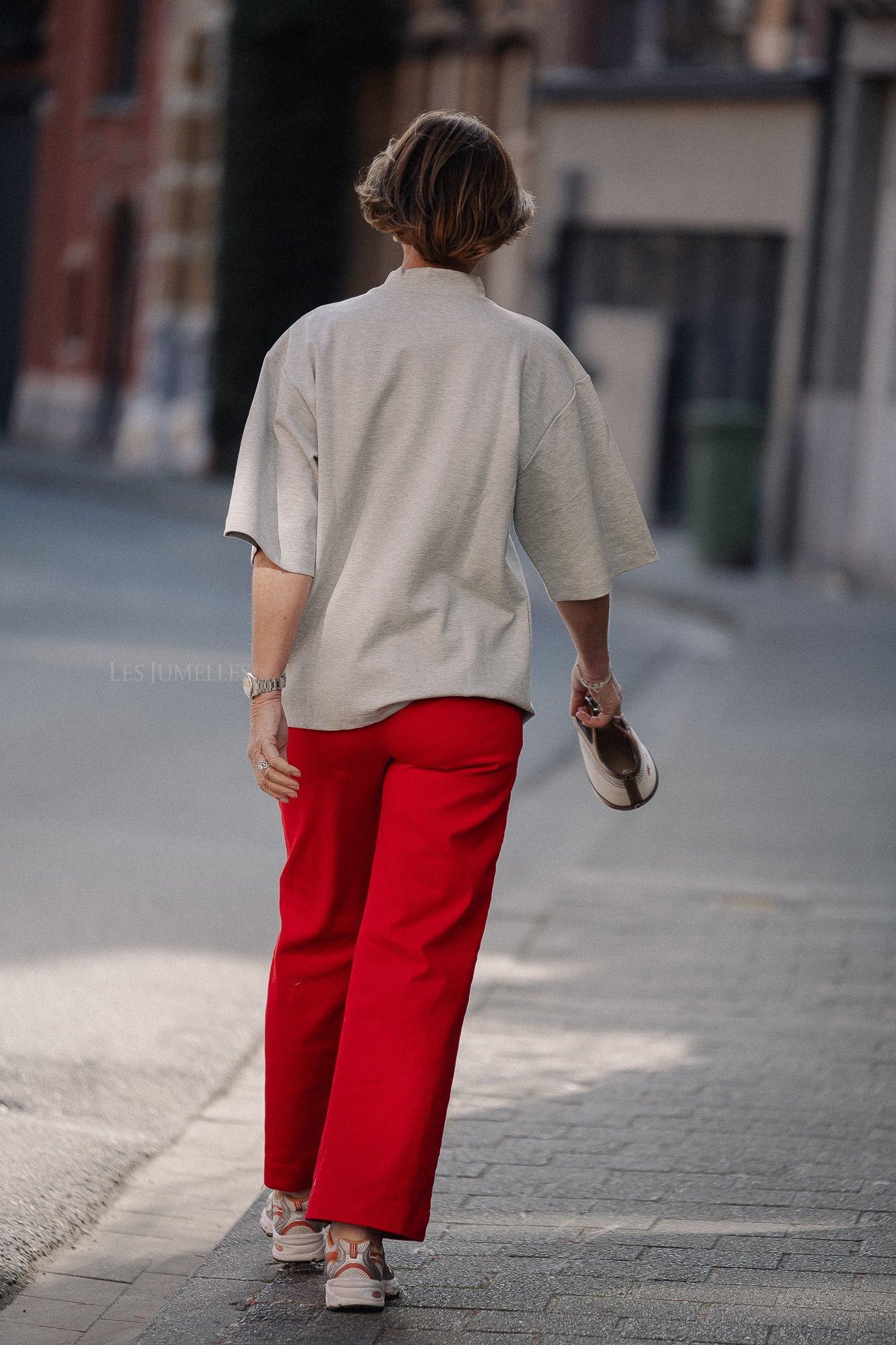 Norma pants red