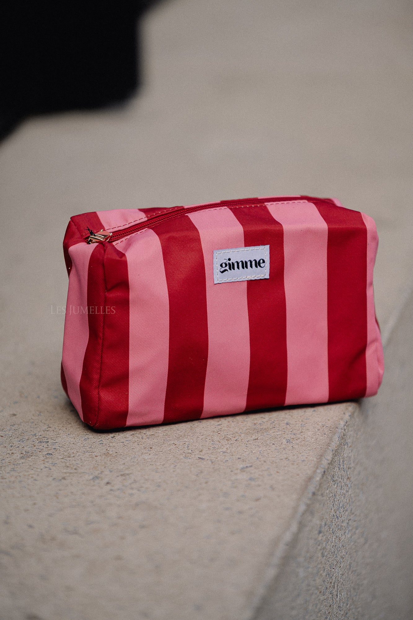 Toilet bag pink/red