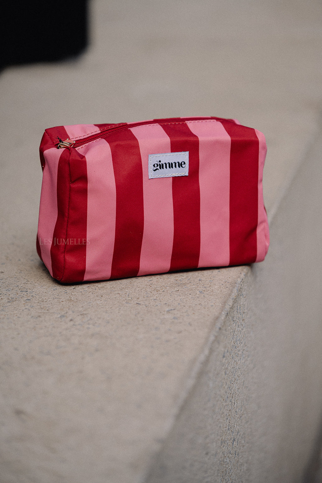Toilet bag pink/red