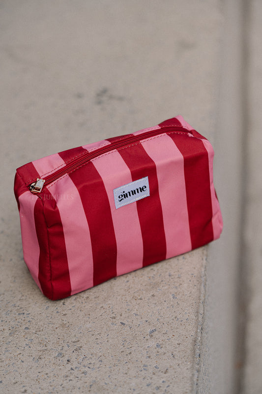 Les Jumelles Toilet bag pink/red