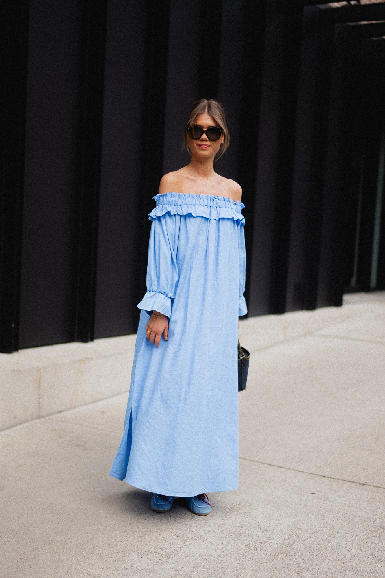 Josephine dress light blue