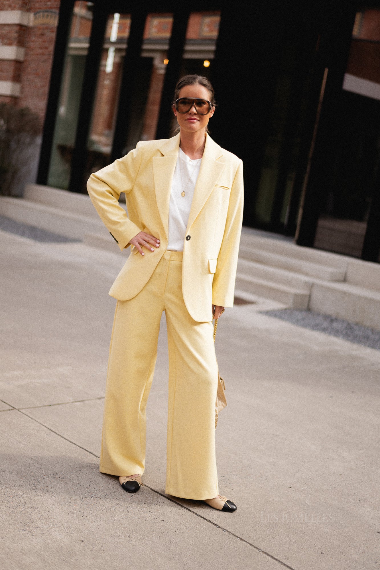 SLFRita oversized blazer italian straw