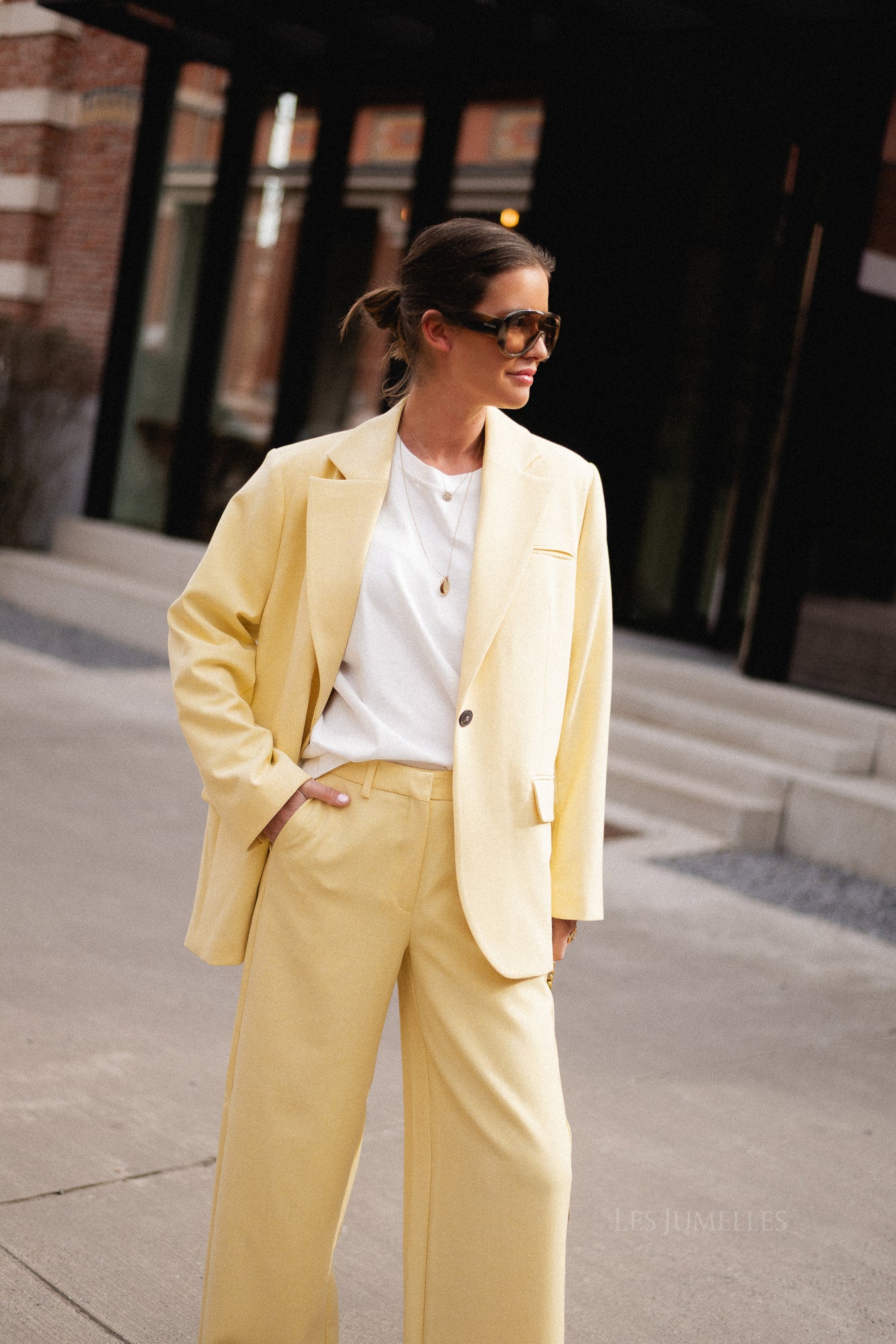 SLFRita oversized blazer italian straw