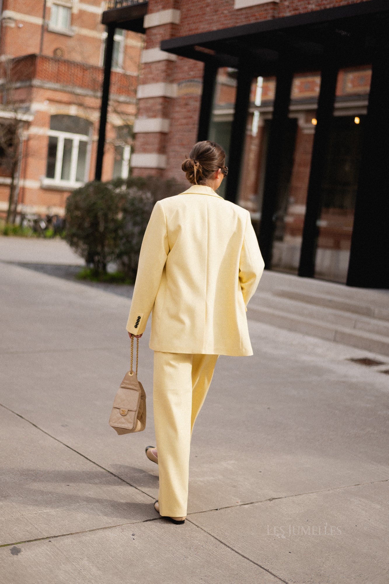 SLFRita Paxa wide pant italian straw