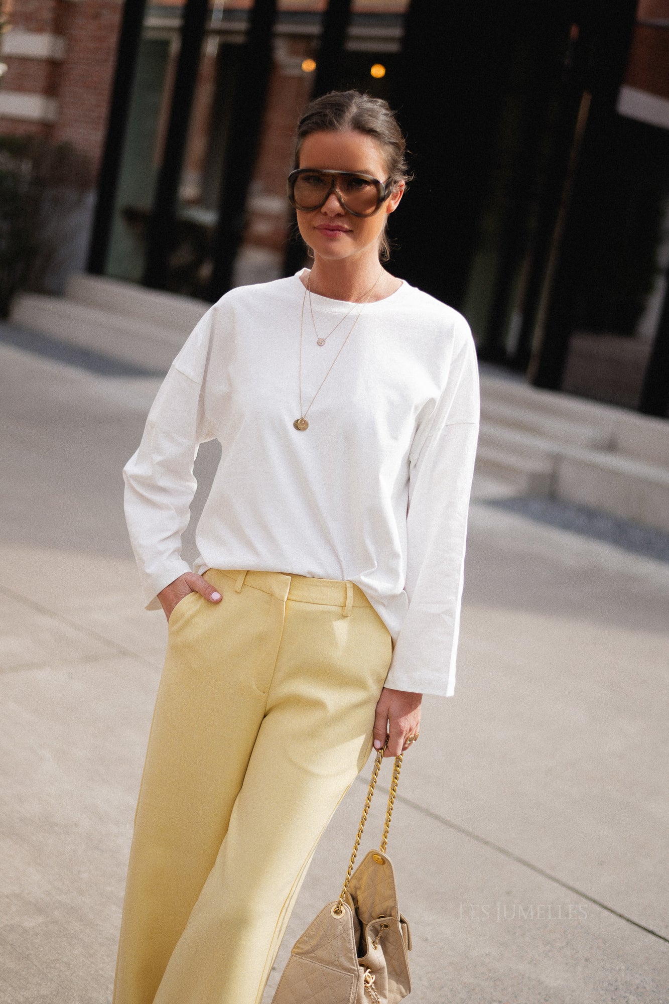 Manon longsleeve ecru