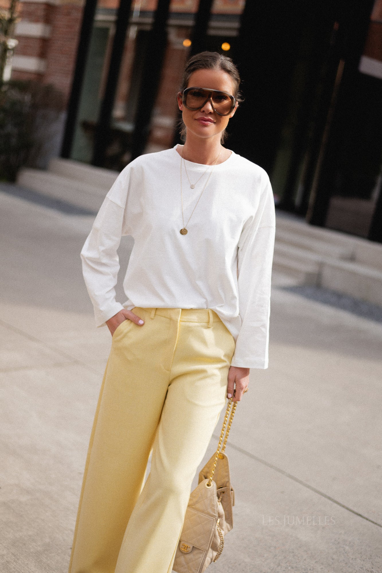 Manon longsleeve ecru