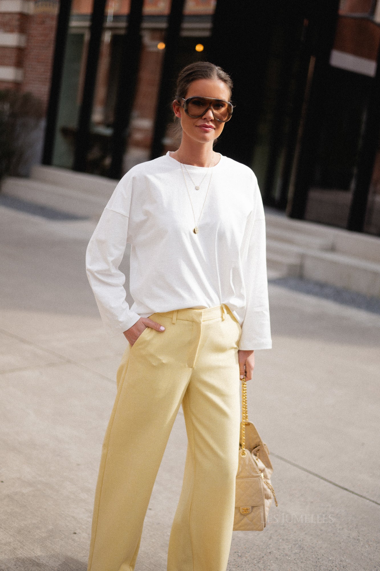 Manon longsleeve ecru