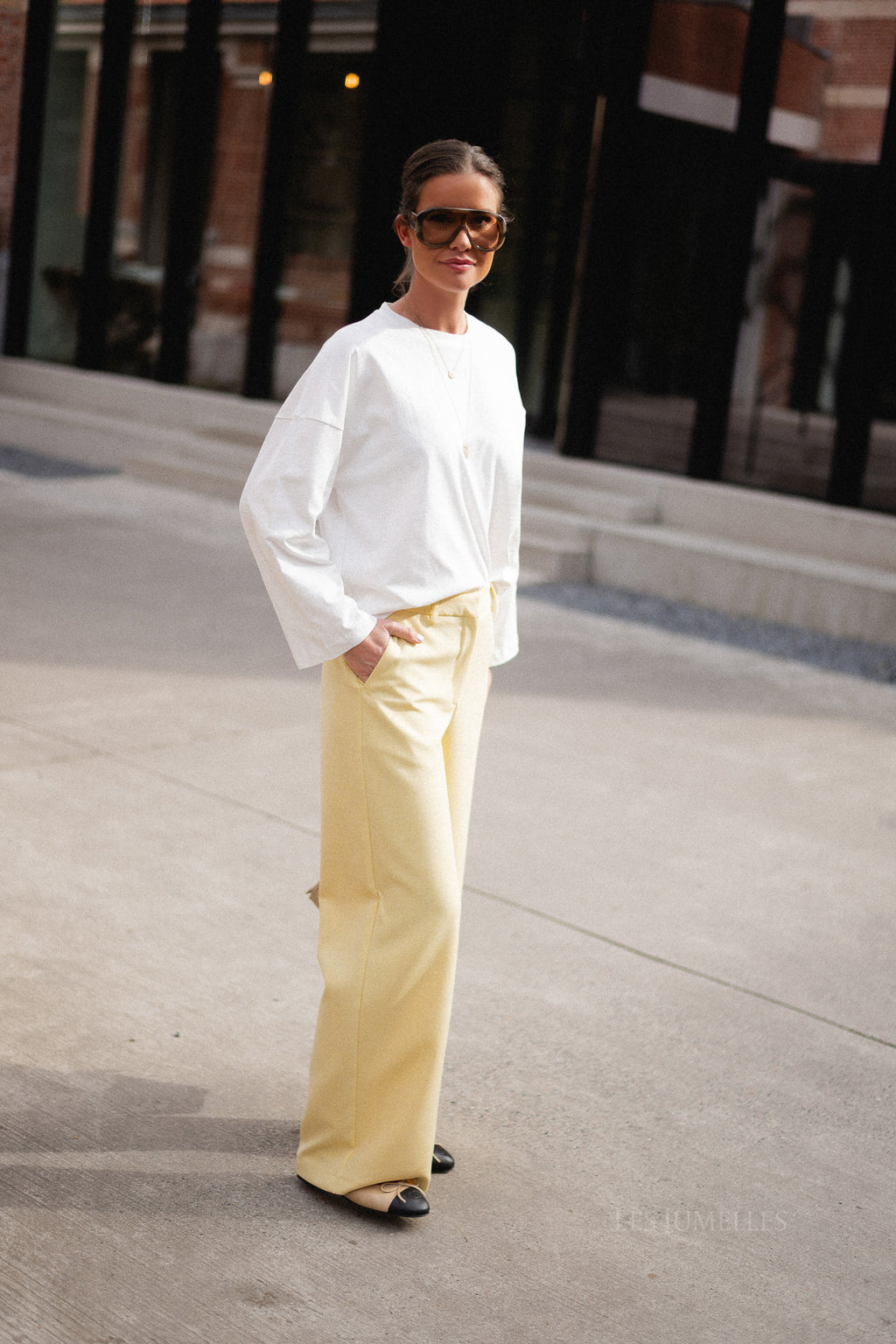 Manon longsleeve ecru
