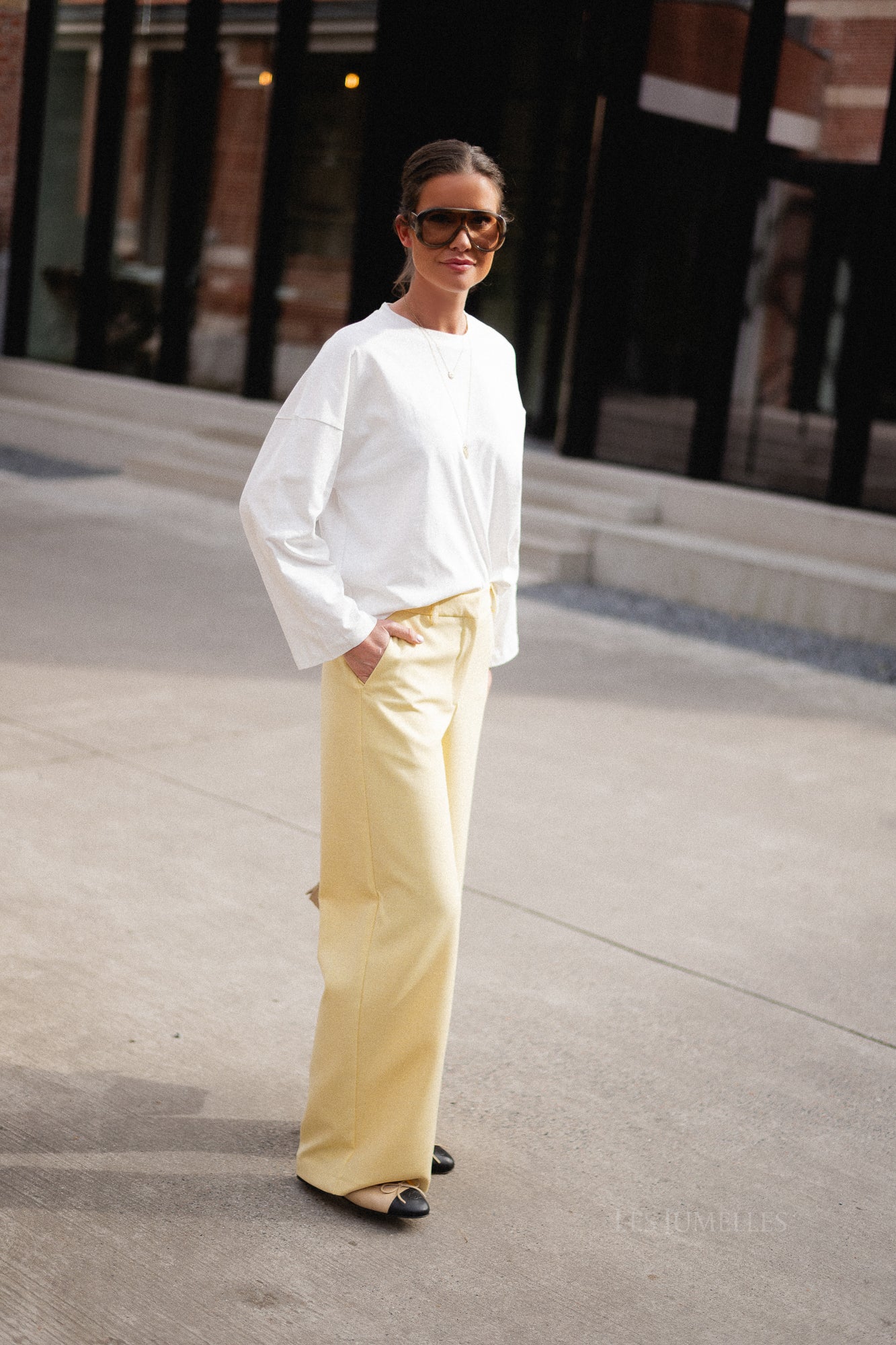 Manon longsleeve ecru