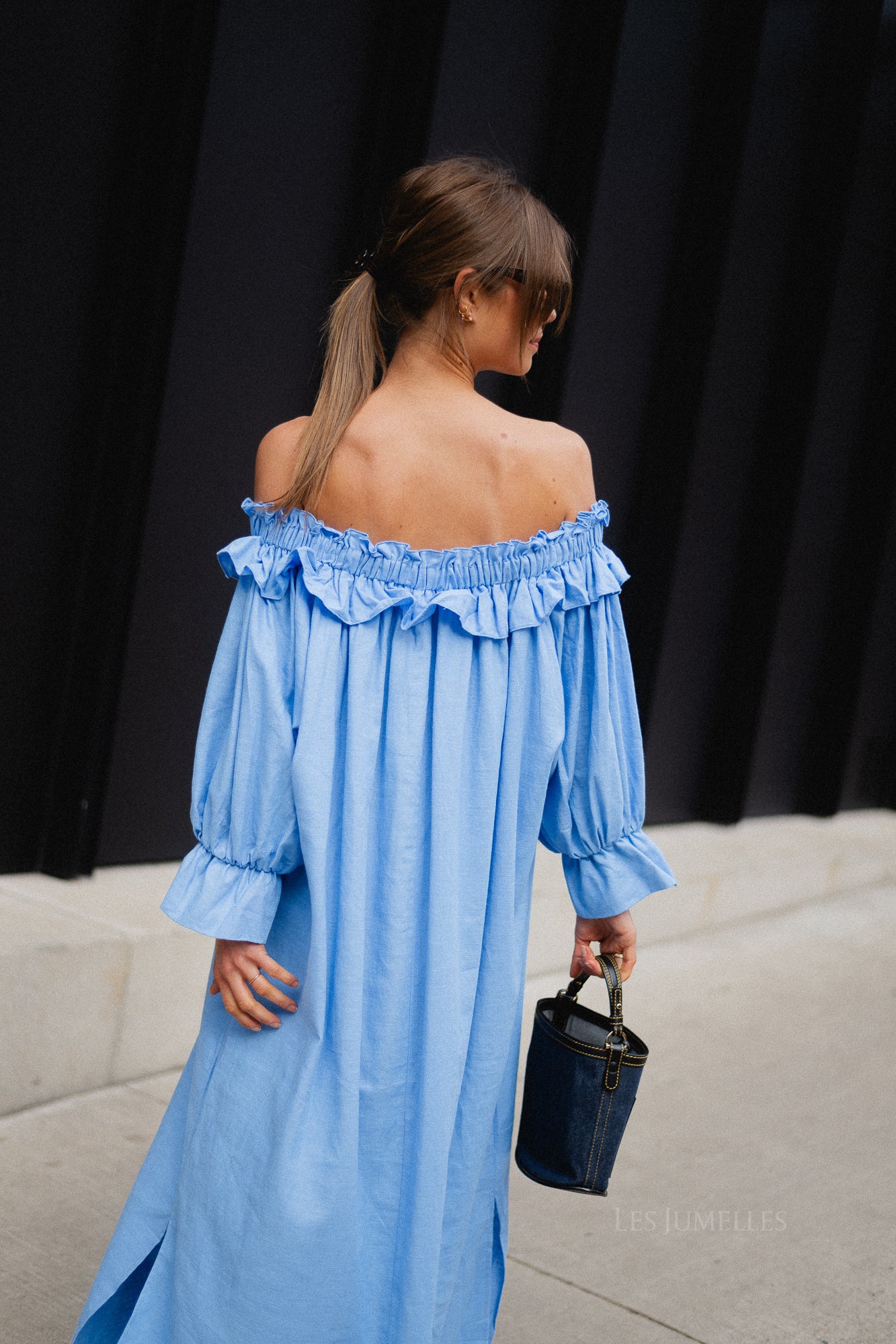 Josephine dress light blue