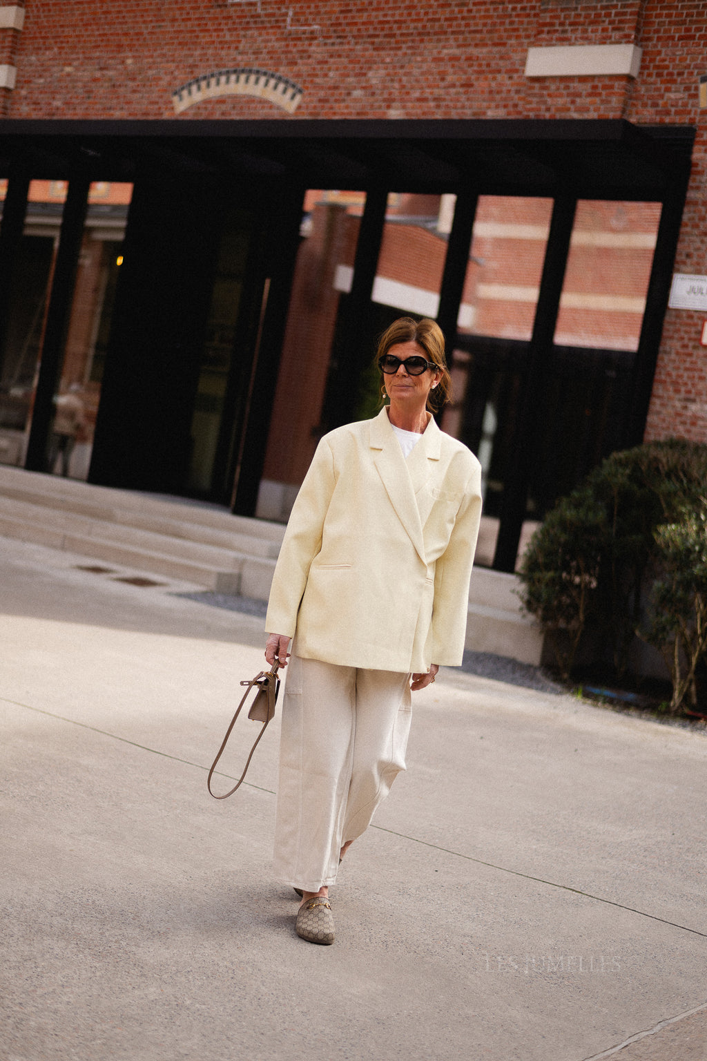 Chloe oversized blazer butter yellow