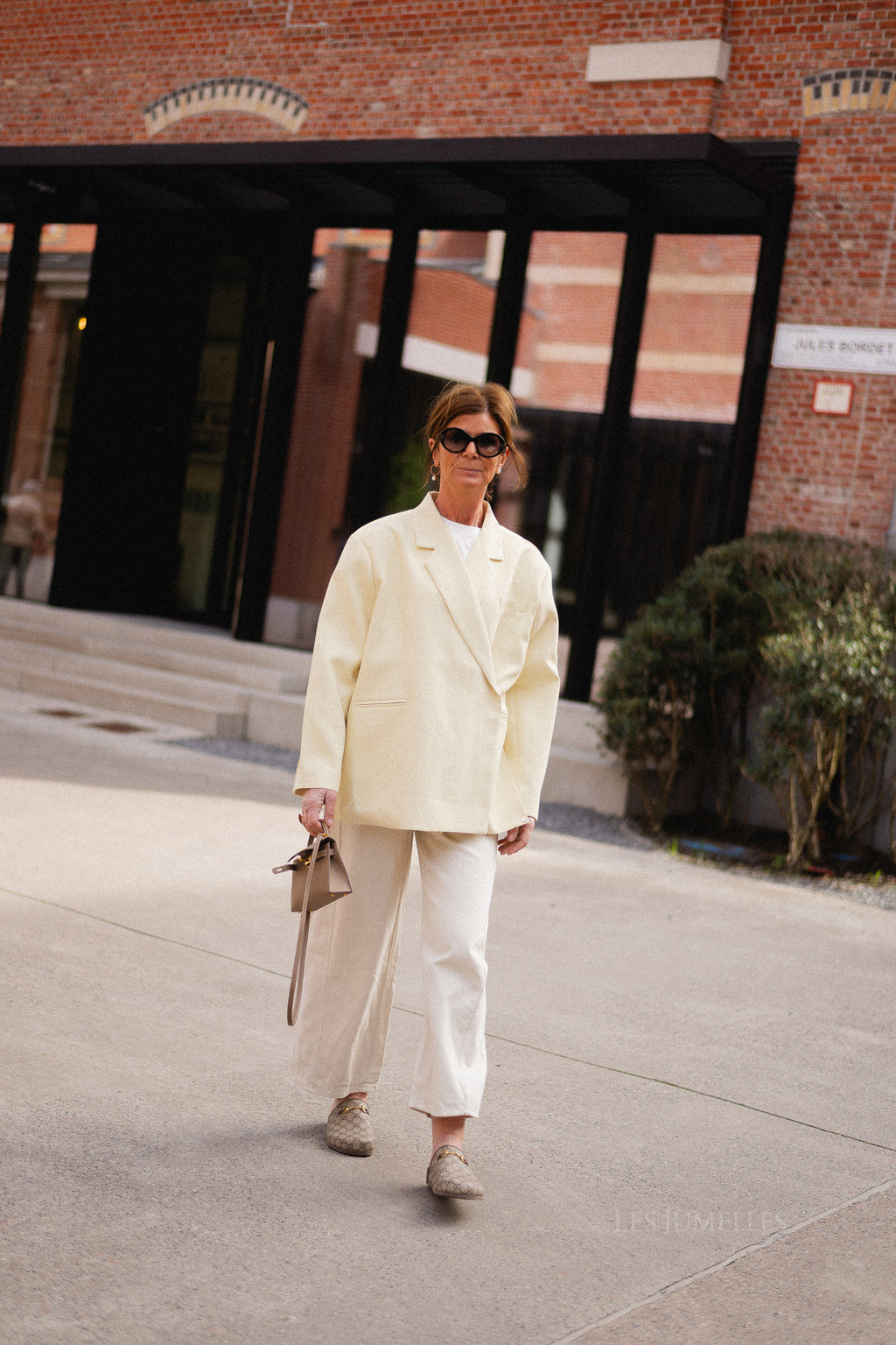 Chloe oversized blazer butter yellow