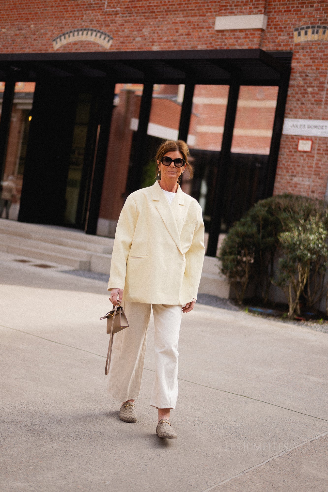 Chloe oversized blazer butter yellow