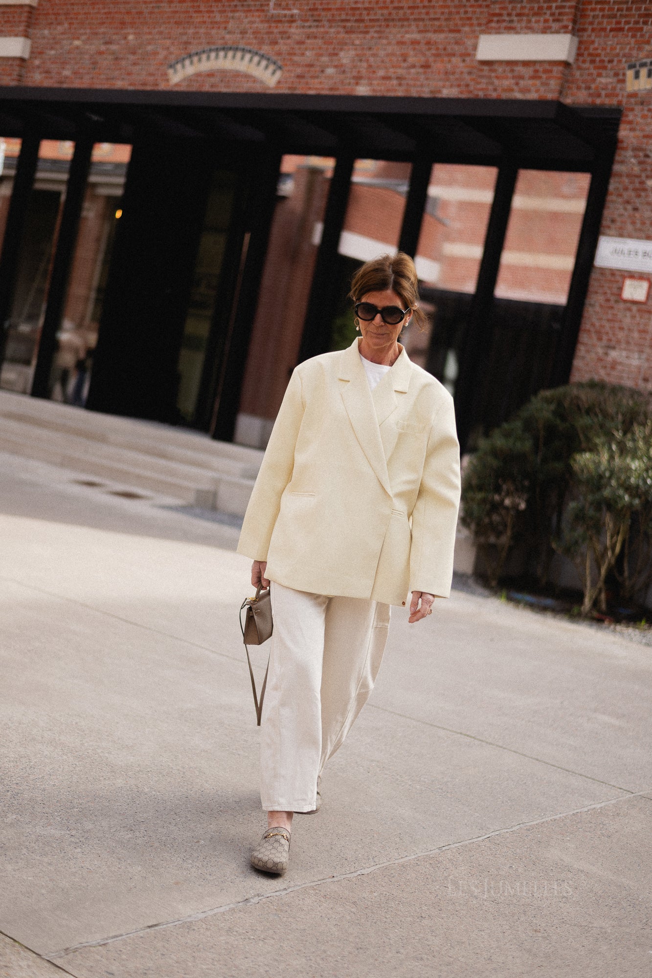 Chloe oversized blazer butter yellow