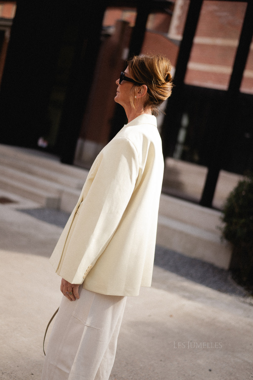 Chloe oversized blazer butter yellow