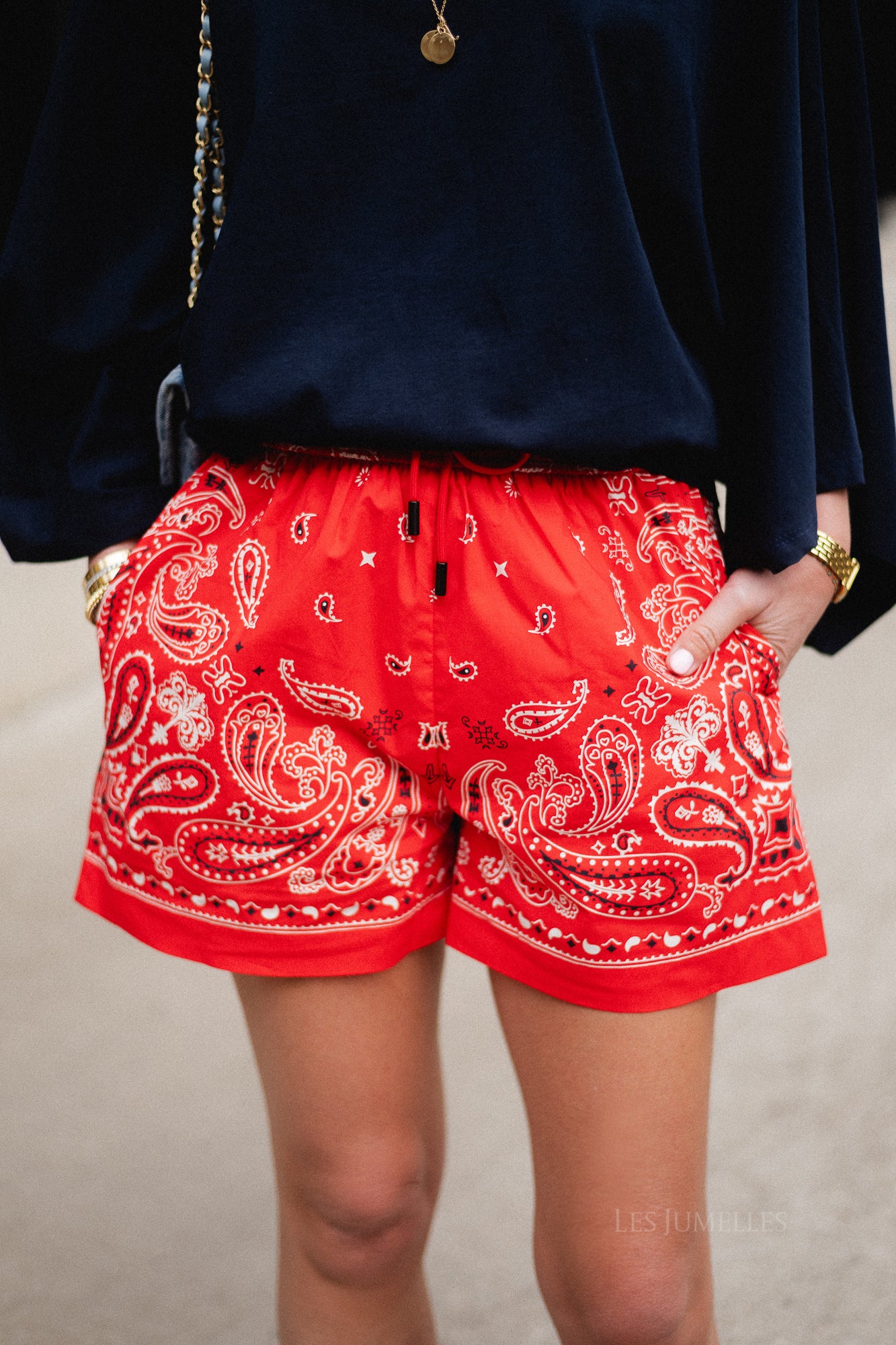 Bahia shorts red