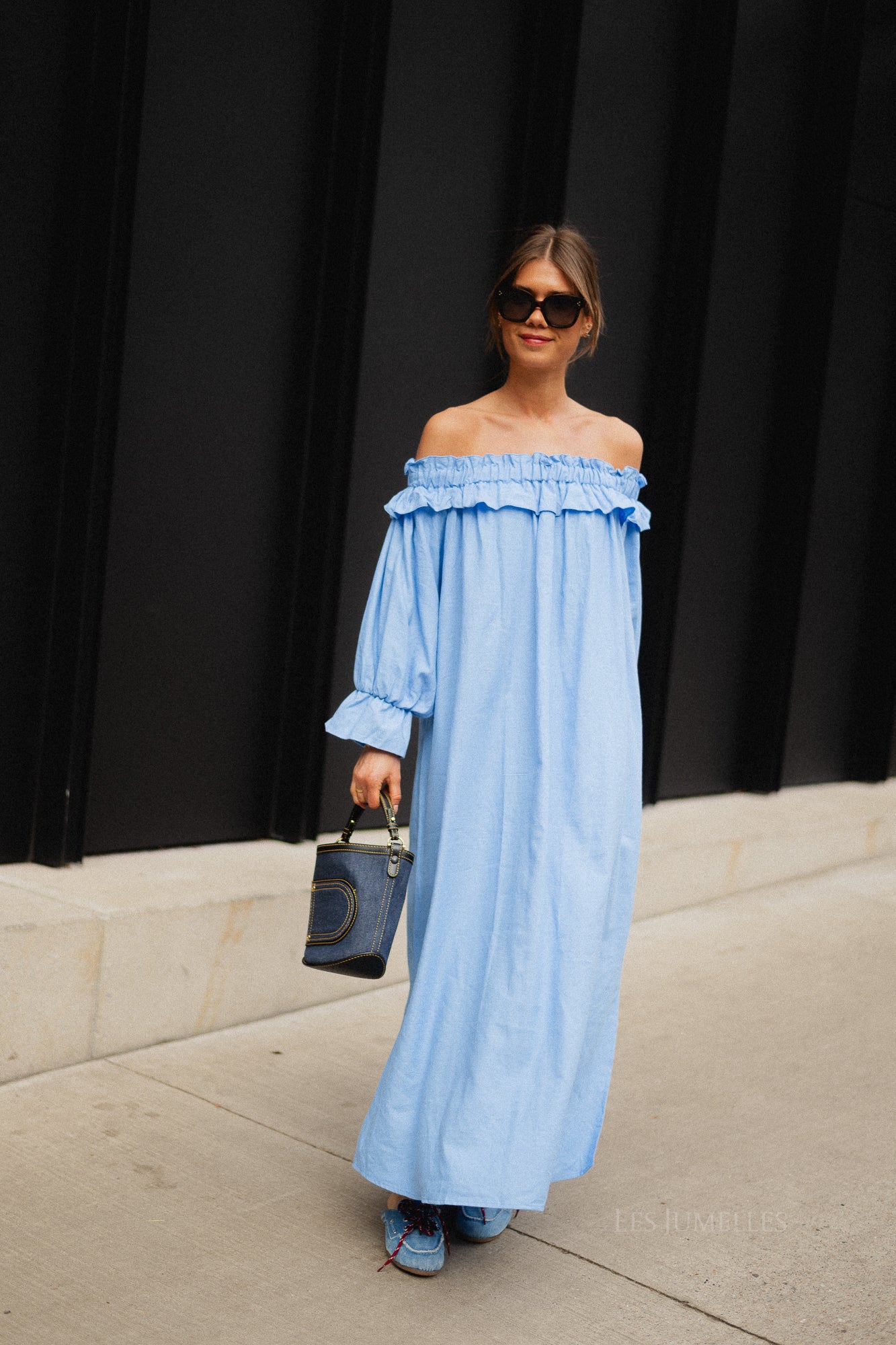 Josephine dress light blue
