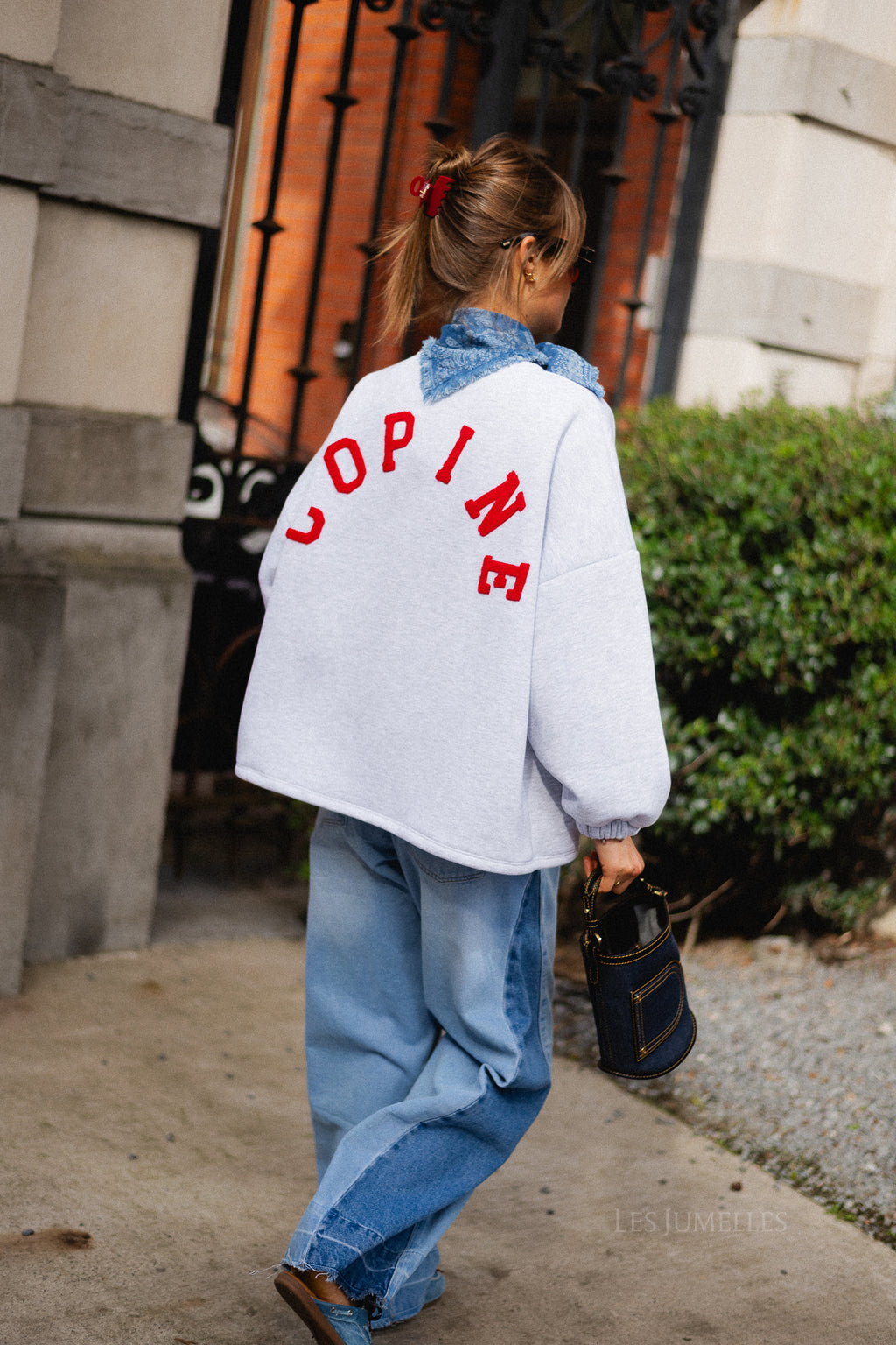 ORIGINAL 'Copine' sweater light grey