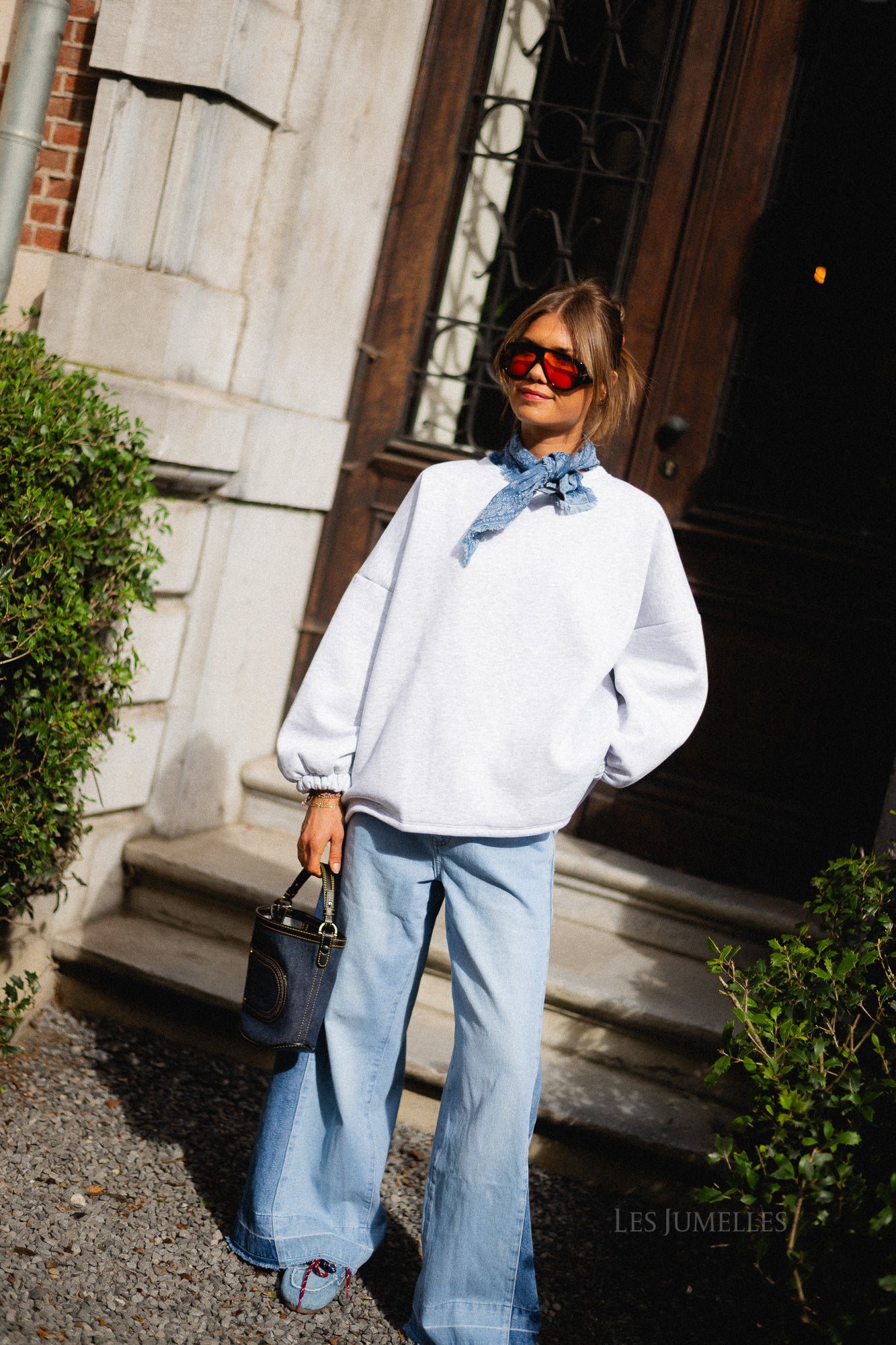 ORIGINAL 'Copine' sweater light grey