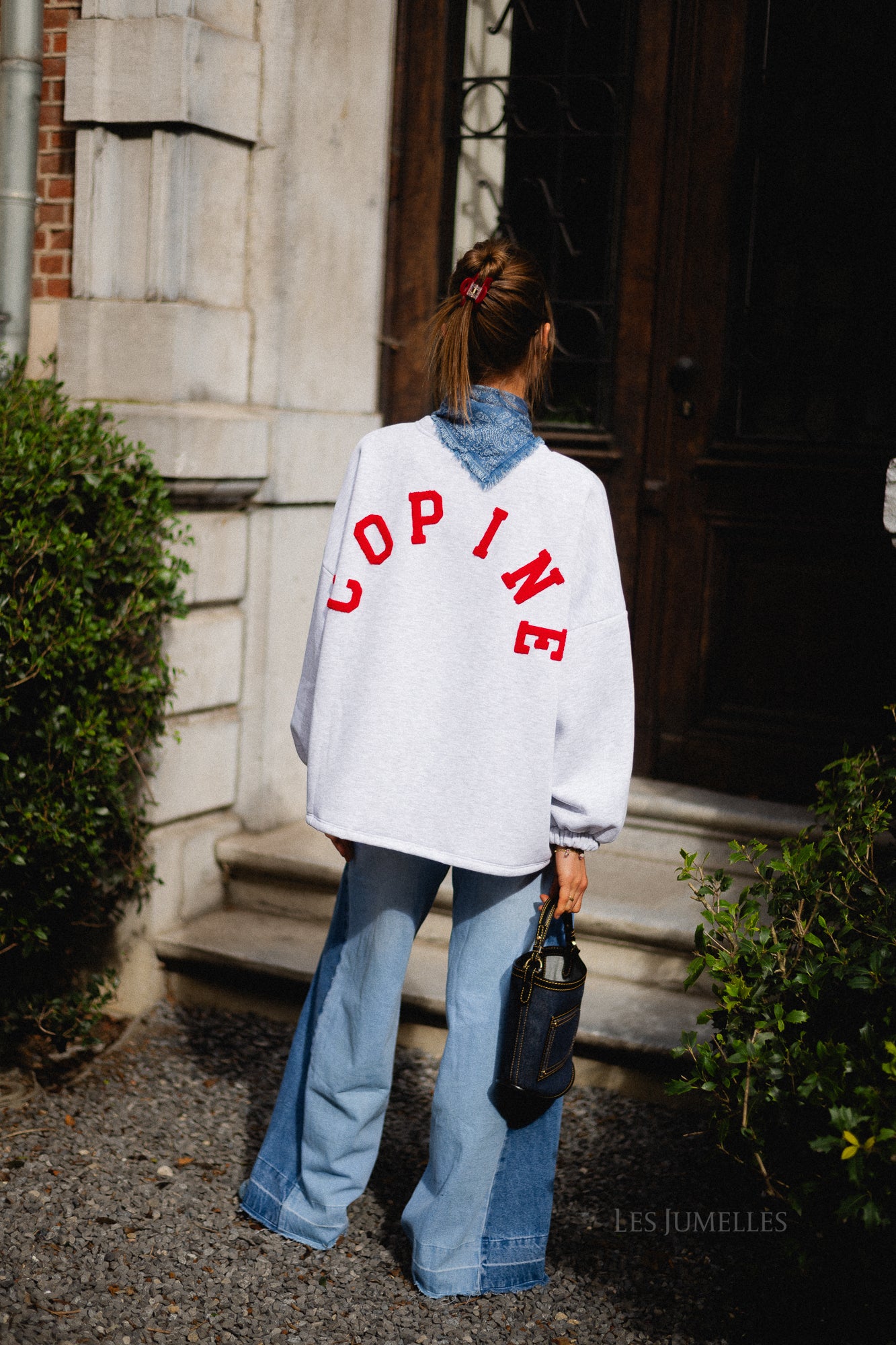 ORIGINAL 'Copine' sweater light grey