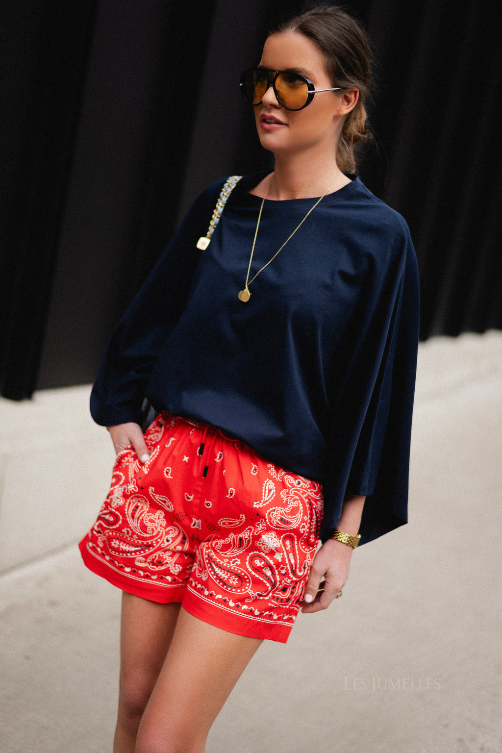 Bahia shorts red