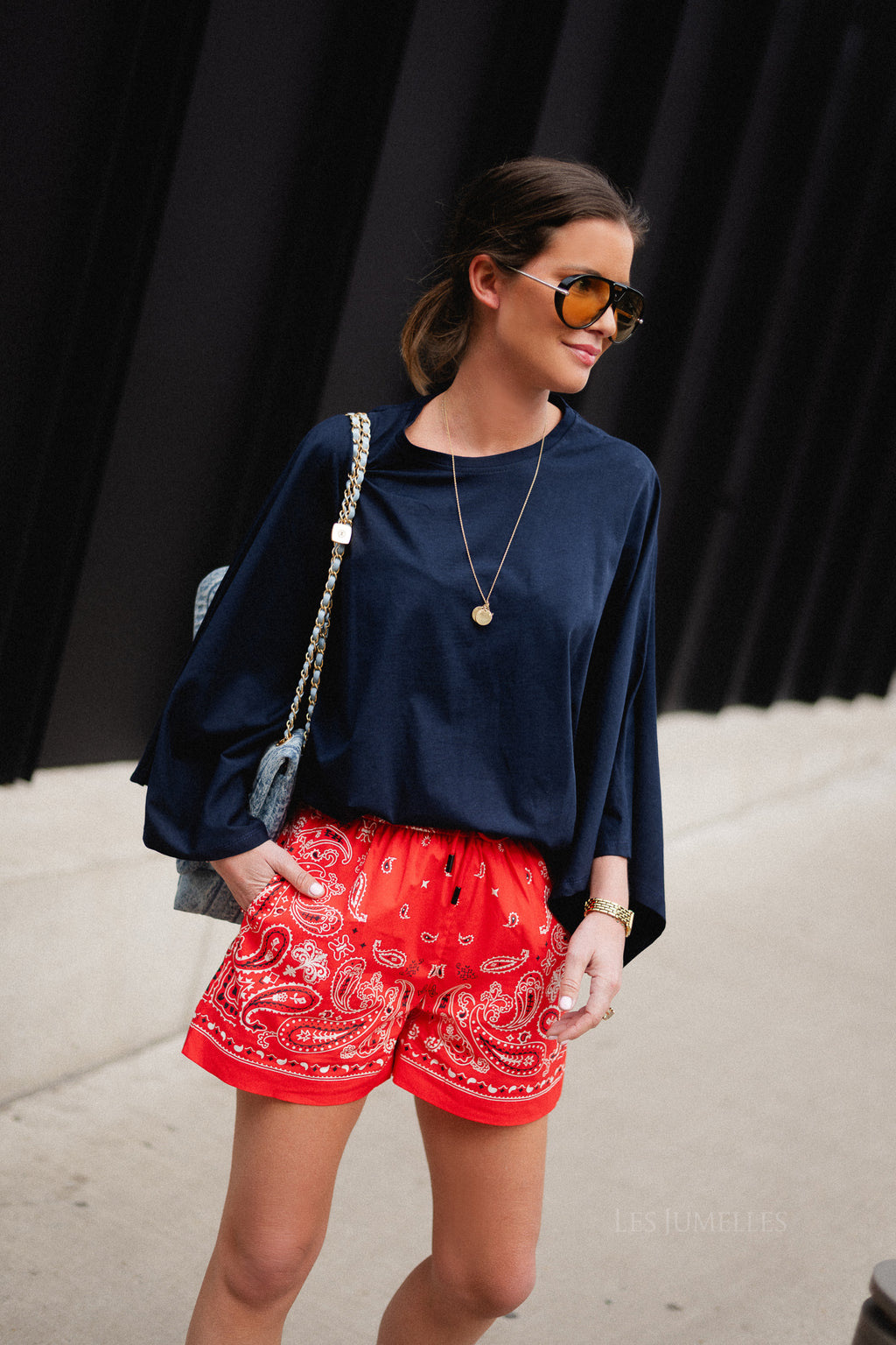 Bahia shorts red