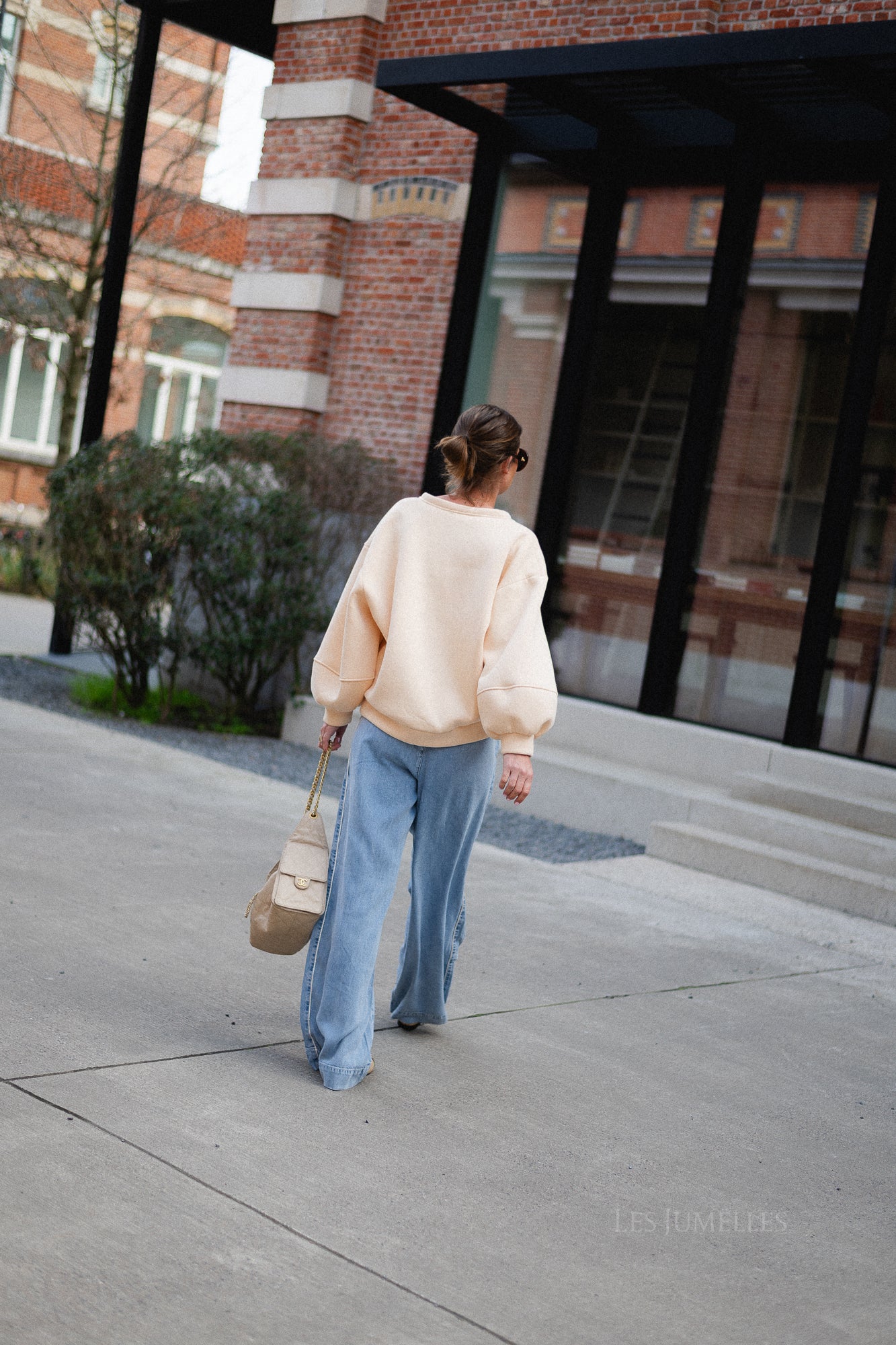 Anke V-neck sweater butter