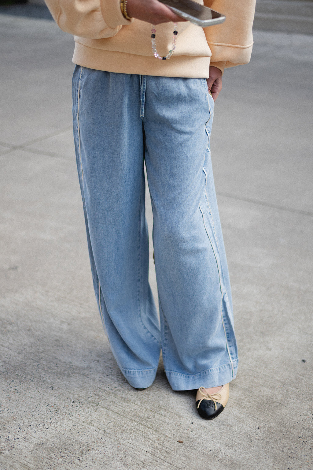 GZSea HW  pants mid denim blue