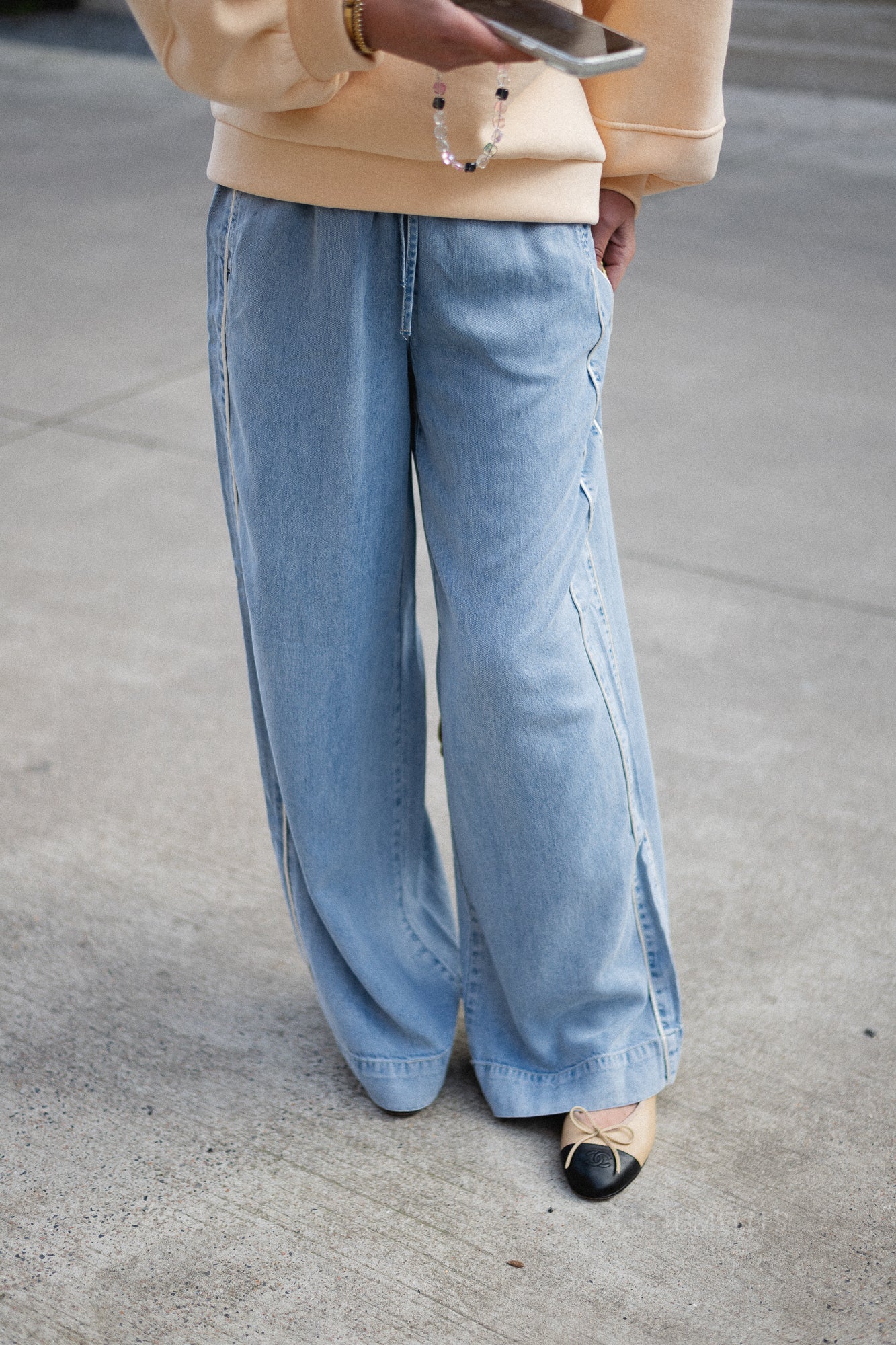 GZSea HW  pants mid denim blue