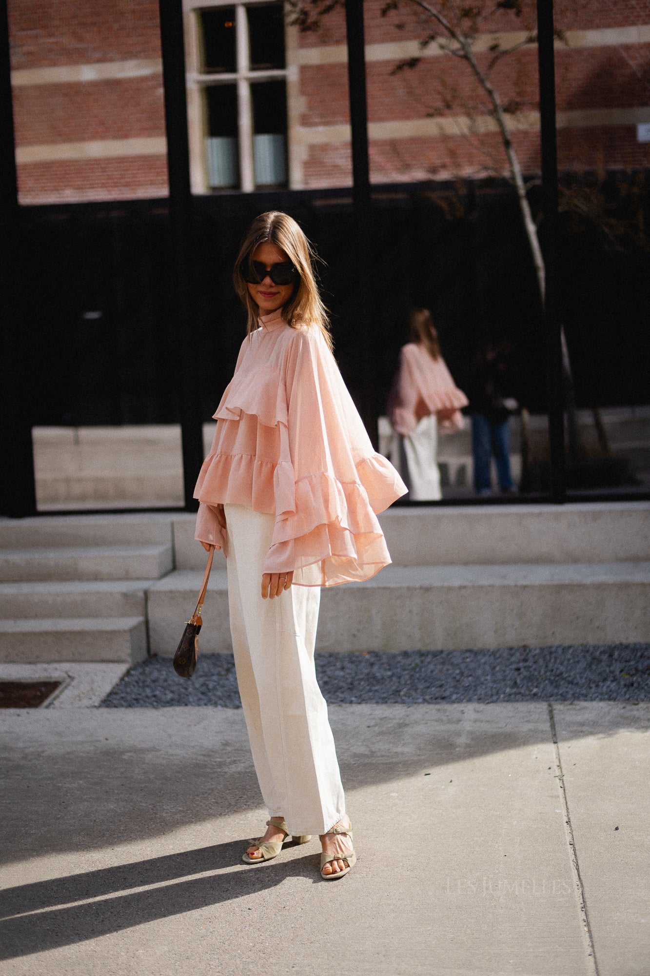 GZChiffany blouse maple sugar