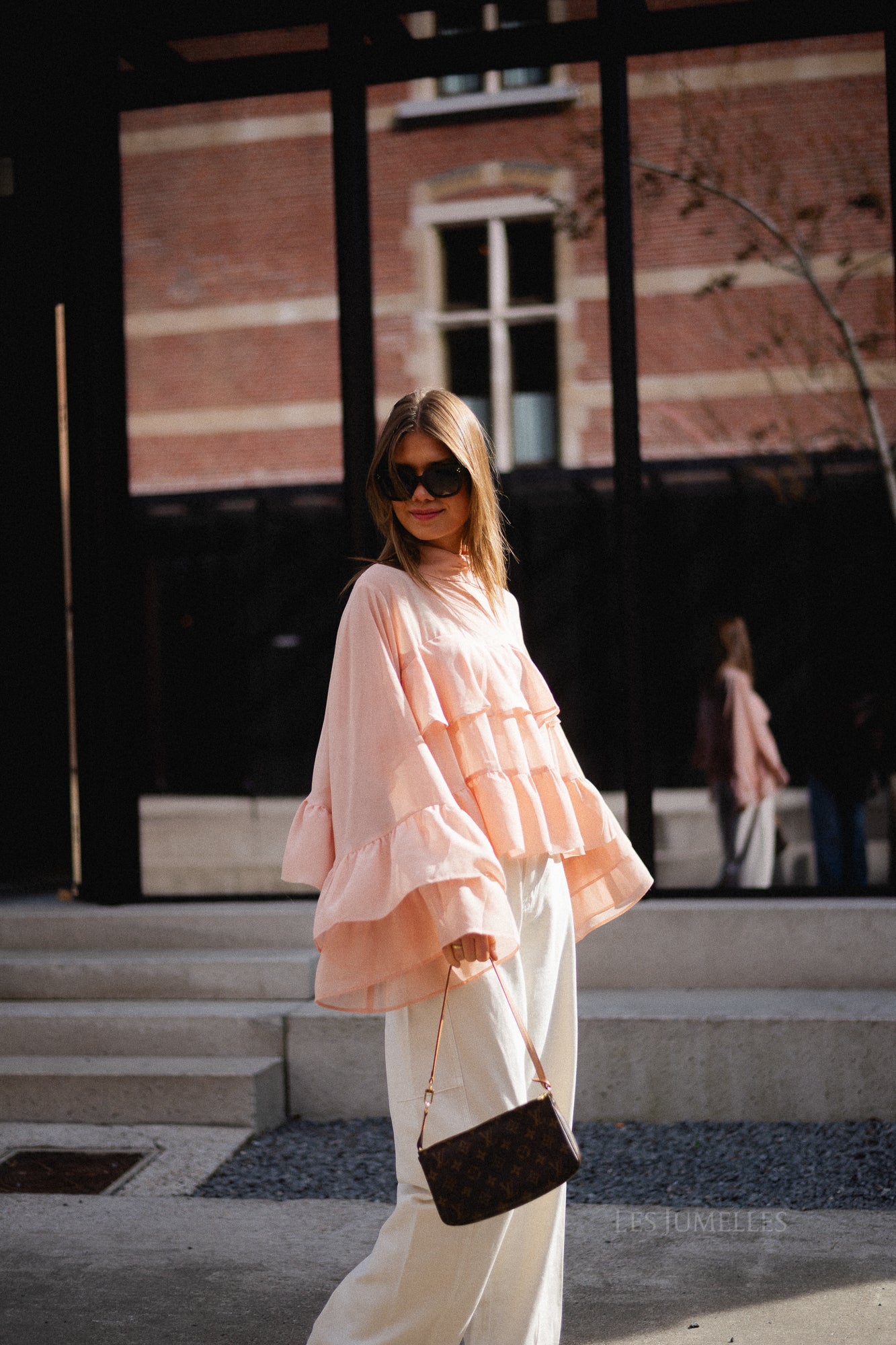 GZChiffany blouse maple sugar