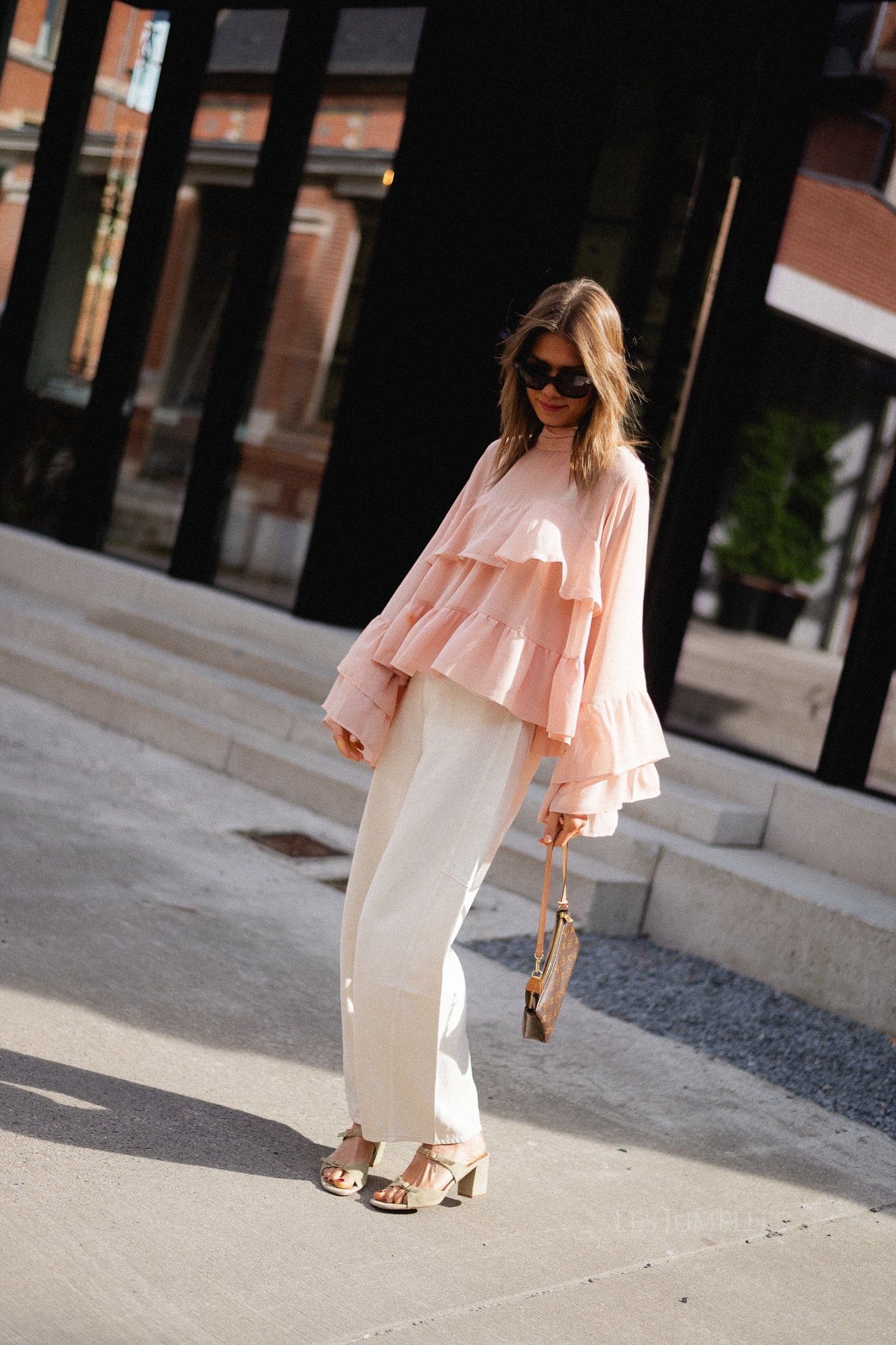 GZChiffany blouse maple sugar