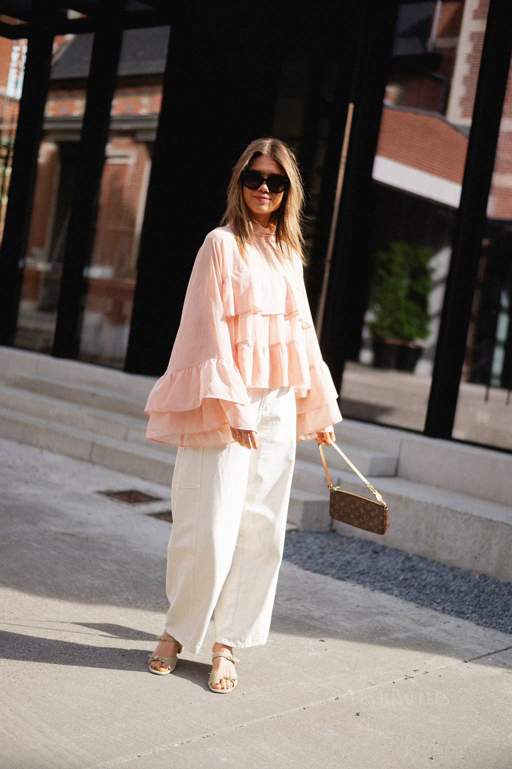 GZChiffany blouse maple sugar