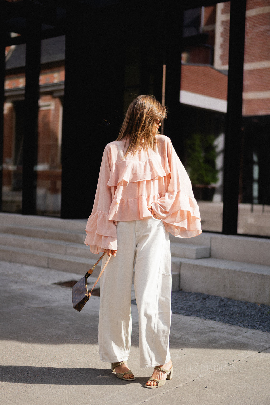 GZChiffany blouse maple sugar