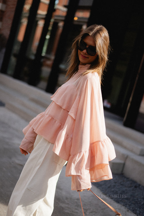 GZChiffany blouse maple sugar