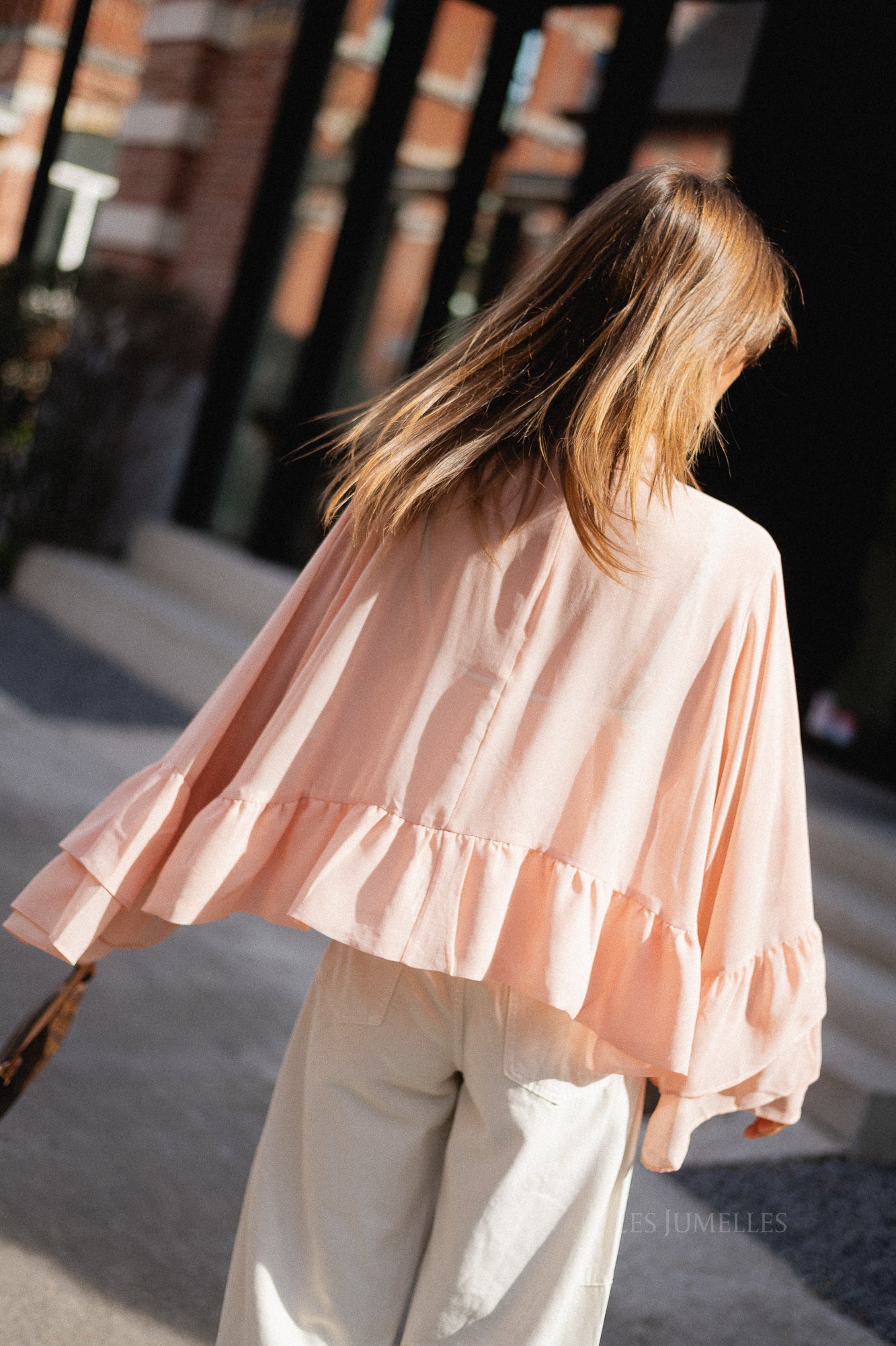 GZChiffany blouse maple sugar