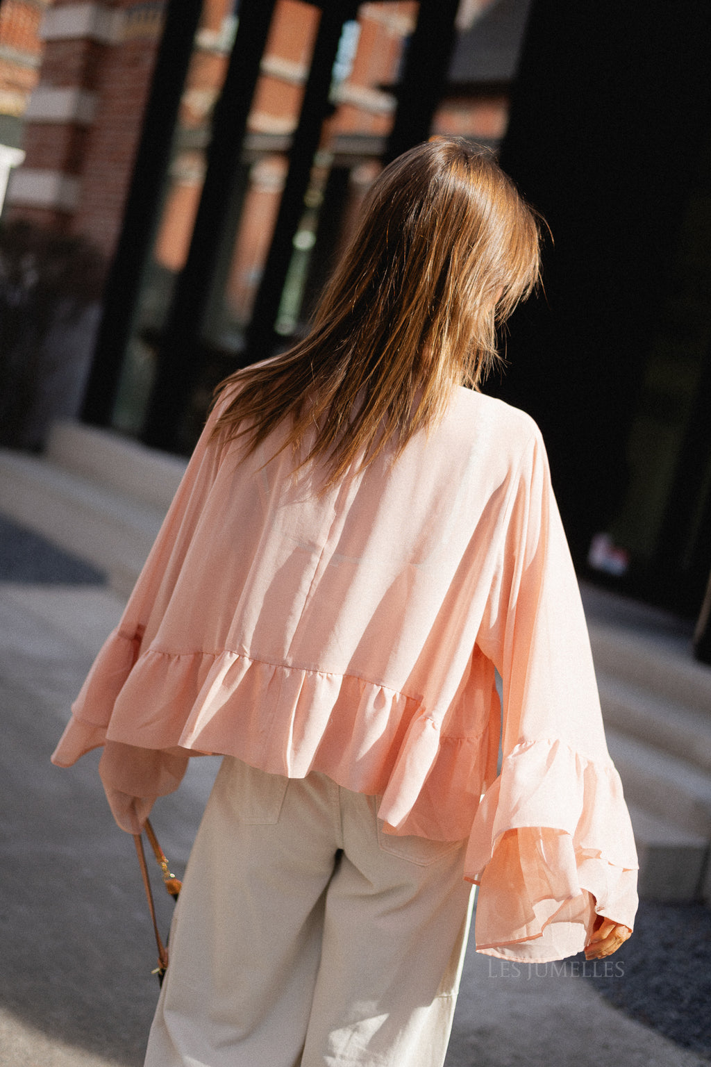 GZChiffany blouse maple sugar