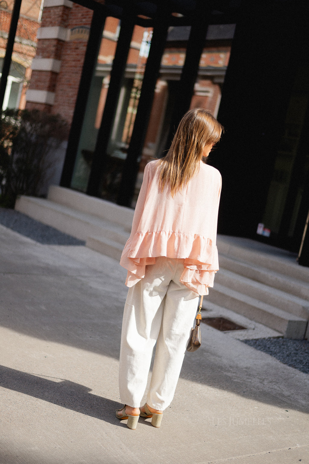 GZChiffany blouse maple sugar