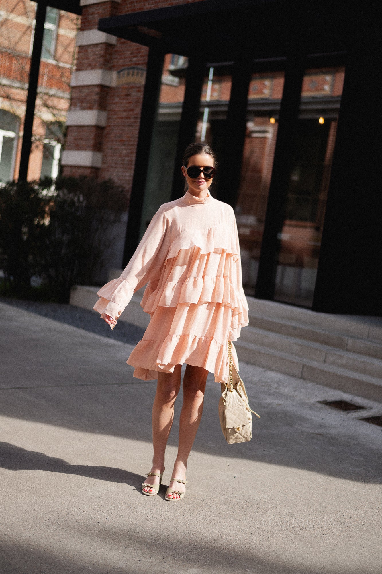 GZChiffany dress maple sugar