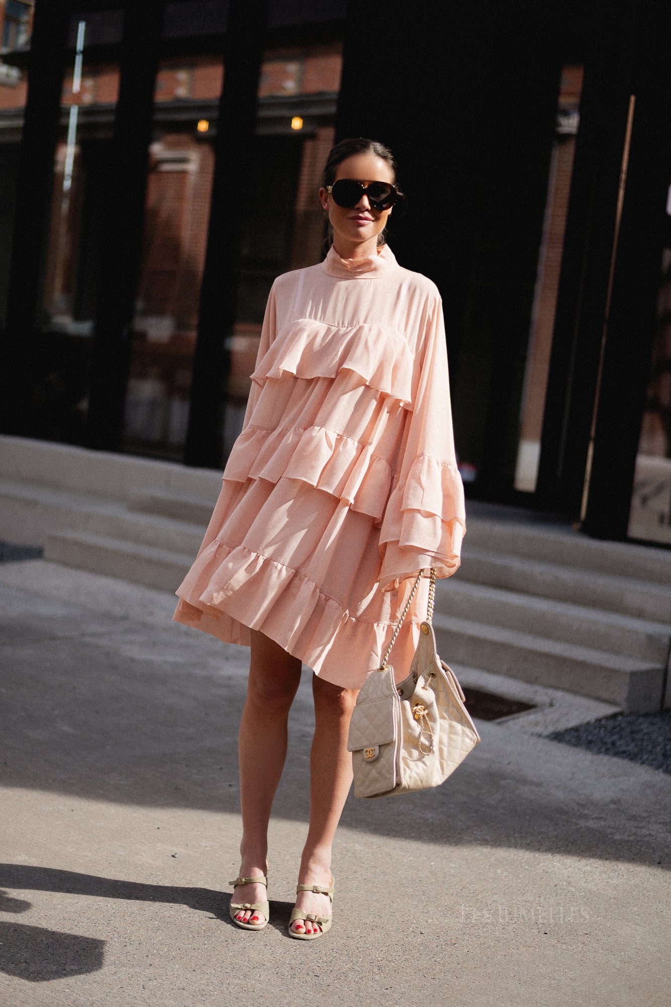 GZChiffany dress maple sugar