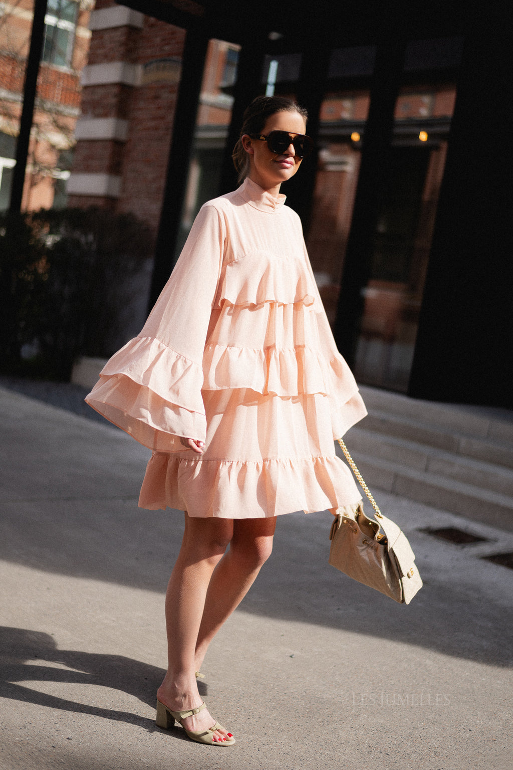 GZChiffany dress maple sugar